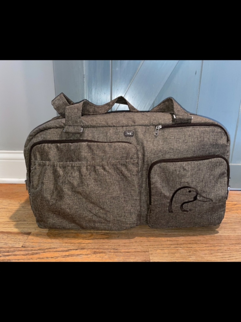 Lug Ducks Unlimited Trolley Duffel Heather Walnut